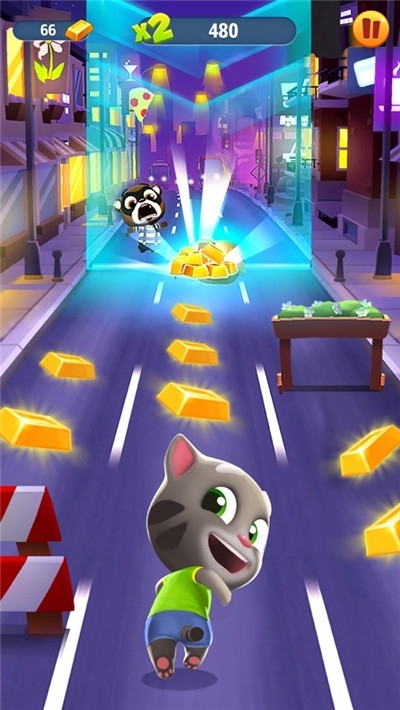 汤姆猫跑酷破解版2021最新版