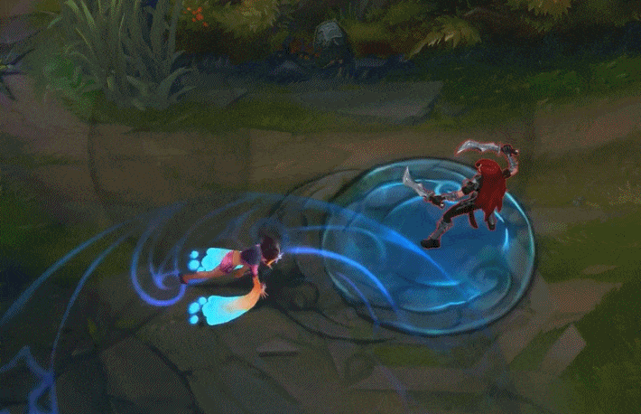 《lol》泳池派对岩雀皮肤特效介绍