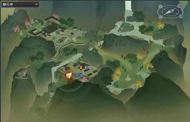 《逆水寒》佛门新地图静云寺介绍