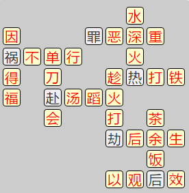 《成语小秀才》7581-7590关答案汇总
