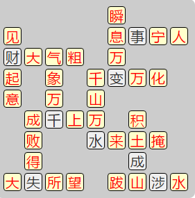 《成语小秀才》7761-7770关答案汇总