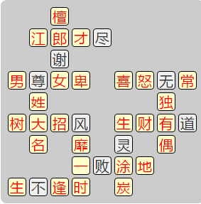 《成语小秀才》7811-7820关答案汇总