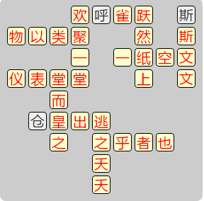 《成语小秀才》7831-7840关答案汇总