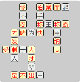 《成语小秀才》7711-7720关答案汇总