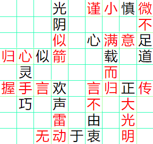 《成语小秀才》61-70答案汇总