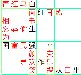《成语小秀才》111-120答案汇总