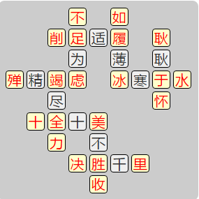 《成语小秀才》7951-7960答案汇总
