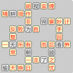 《成语小秀才》7841-7850答案汇总
