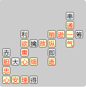 《成语小秀才》7601-7610答案汇总