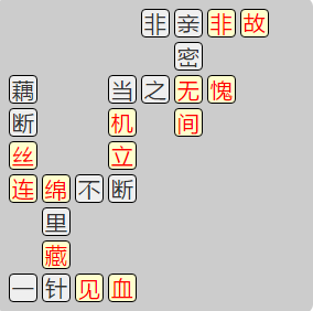 《成语小秀才》8121-8130答案汇总