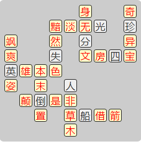 《成语小秀才》8161-8170答案汇总