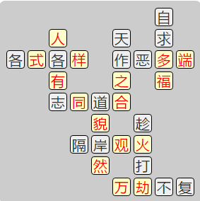 《成语小秀才》8231-8240答案汇总