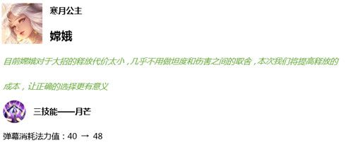 《王者荣耀》9月3日英雄调整介绍