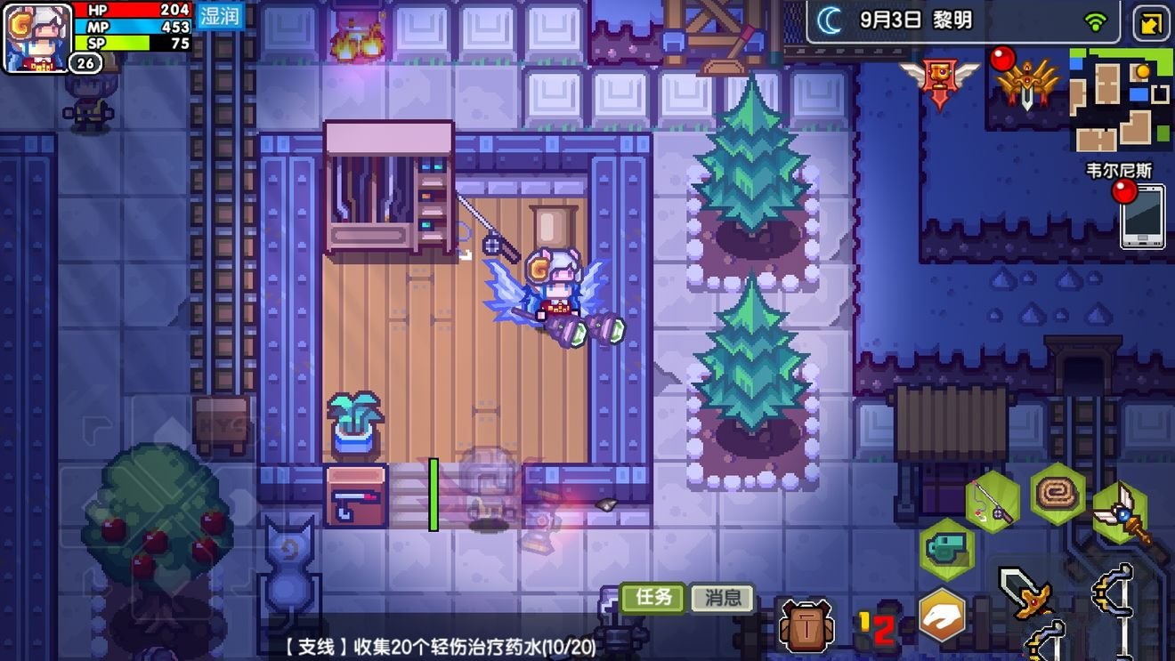 《伊洛纳》快速获得幸运剑方法