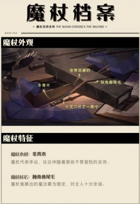 《哈利波特》手游冬青木独角兽毛魔杖怎么样