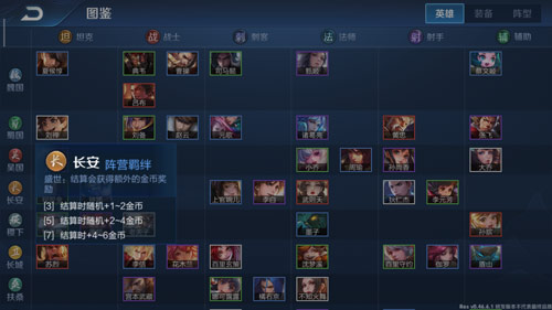 《王者荣耀》自走棋长安阵容