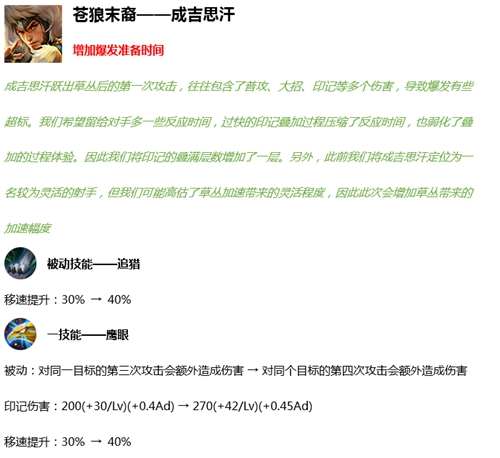 《王者荣耀》s18赛季英雄做了哪些调整