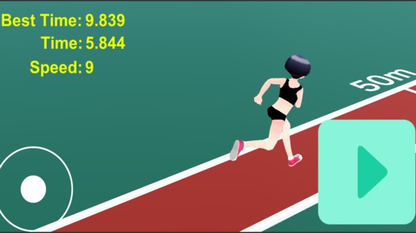 女高中生100米短跑中文版