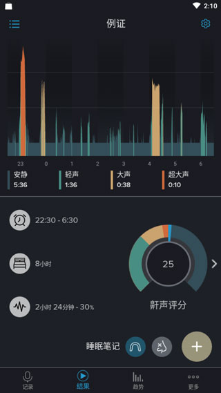 鼾声分析器