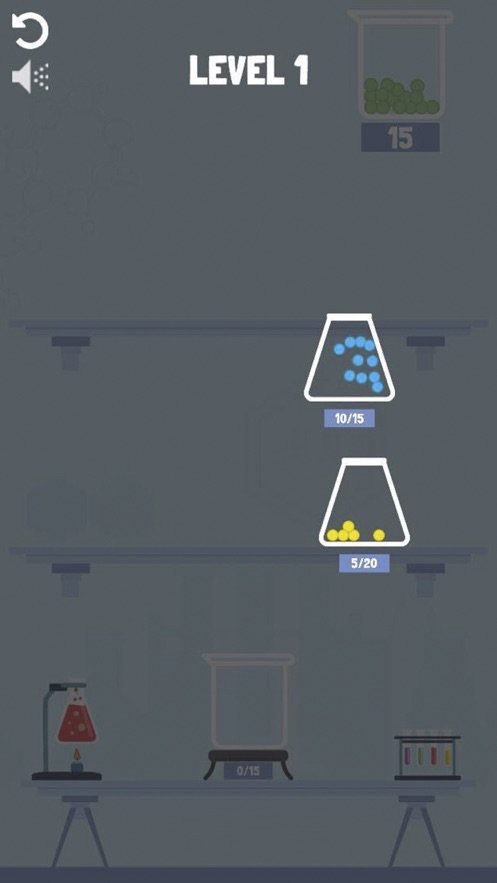色球混合色拼图