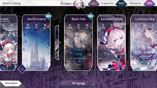 Arcaea3.0.1