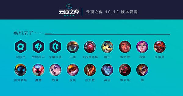 《云顶之弈》10.12更新了什么