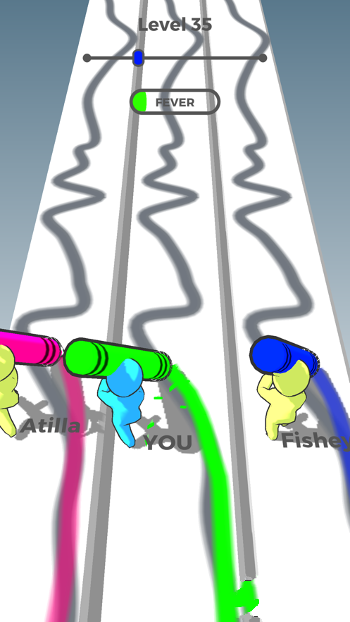 pencil race