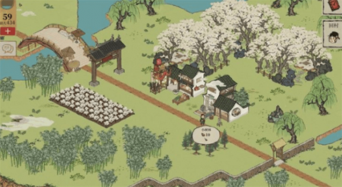 《江南百景图》桃花村小树林在哪
