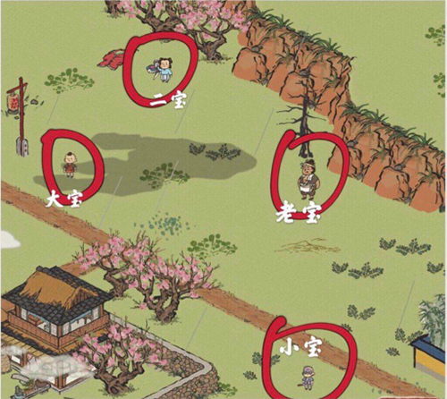 《江南百景图》小宝在什么位置