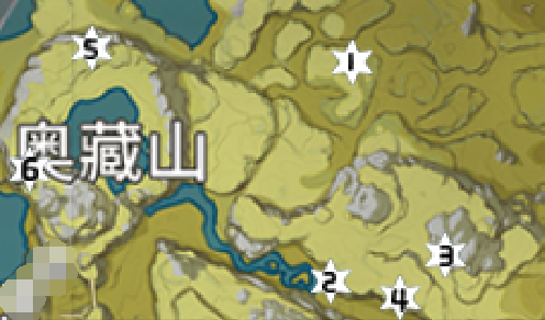 《原神》奥藏山岩神瞳在哪