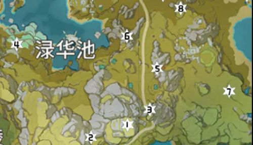 《原神》渌华池岩神瞳在哪
