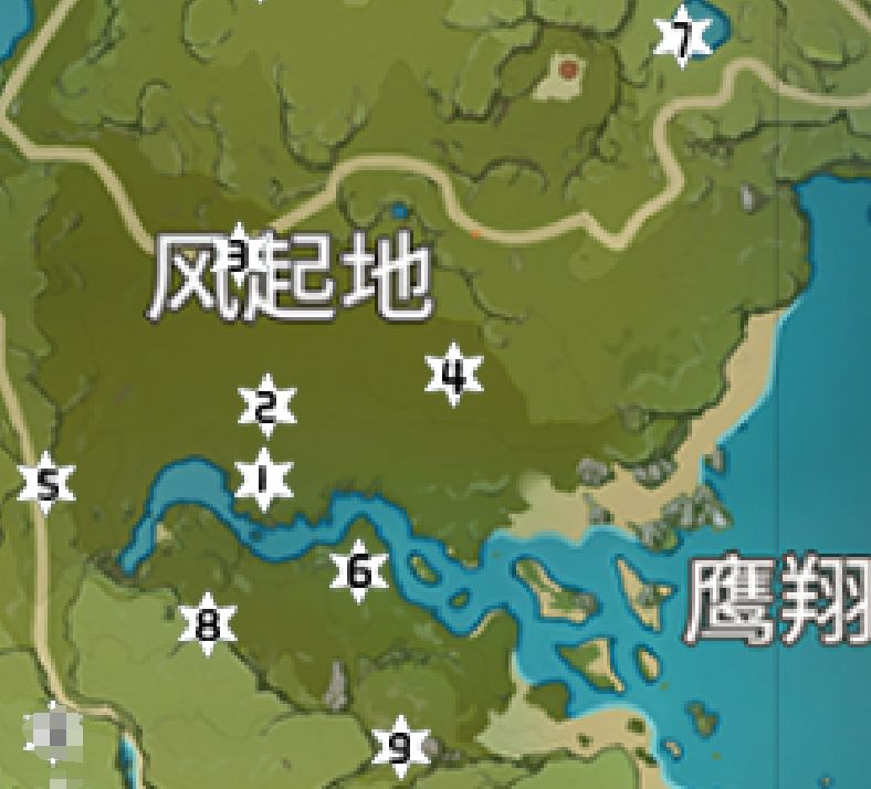 《原神》风起地风神瞳在哪