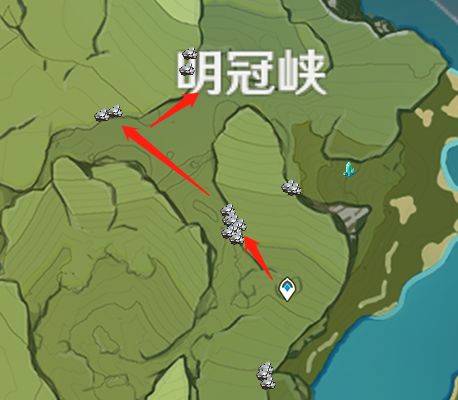 《原神》蒙德各地区采矿路线怎么走