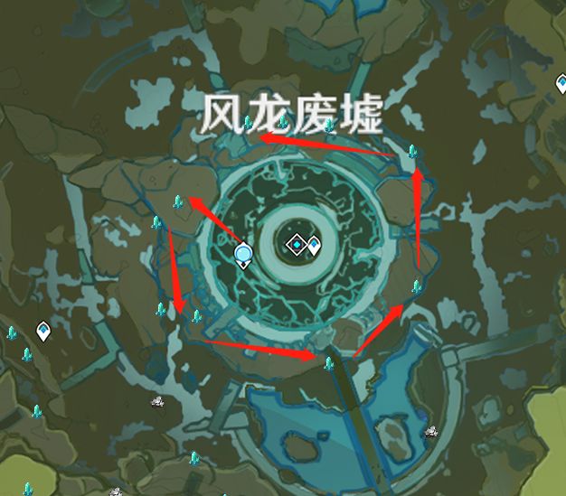 《原神》蒙德各地区采矿路线怎么走