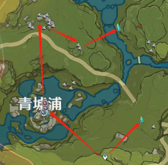 《原神》璃月各地区采矿路线怎么走