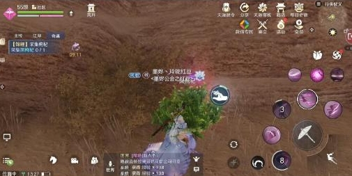 《天涯明月刀》手游紫色锦鲤任务五行藏珍土怎么完成