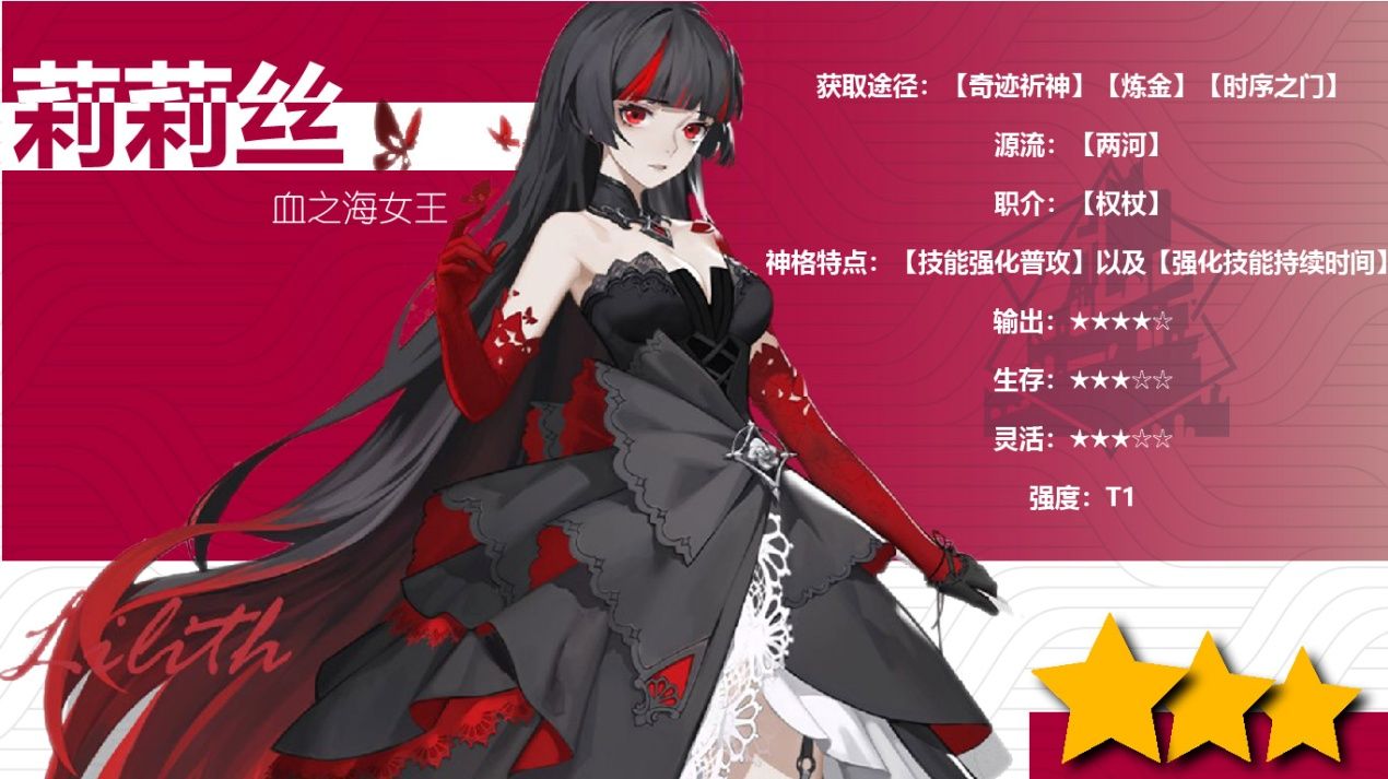 《解神者》血之海的女王莉莉丝怎么样