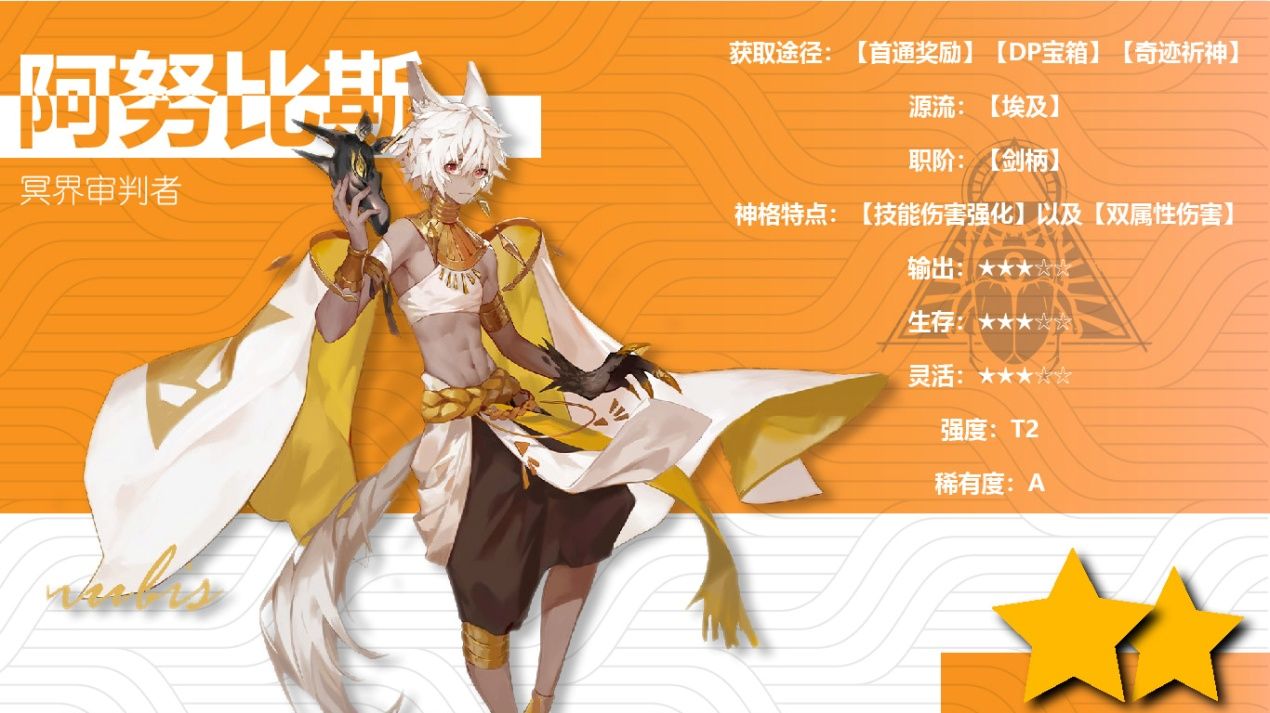 《解神者》冥界审判者阿努比斯怎么样
