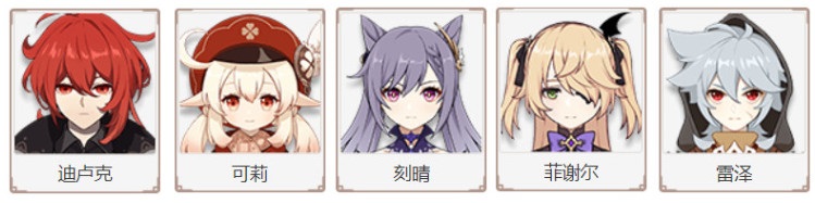 《原神》角色最新排行