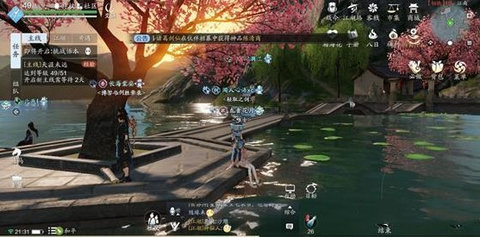 《天涯明月刀》手游独坐映繁花怎么完成