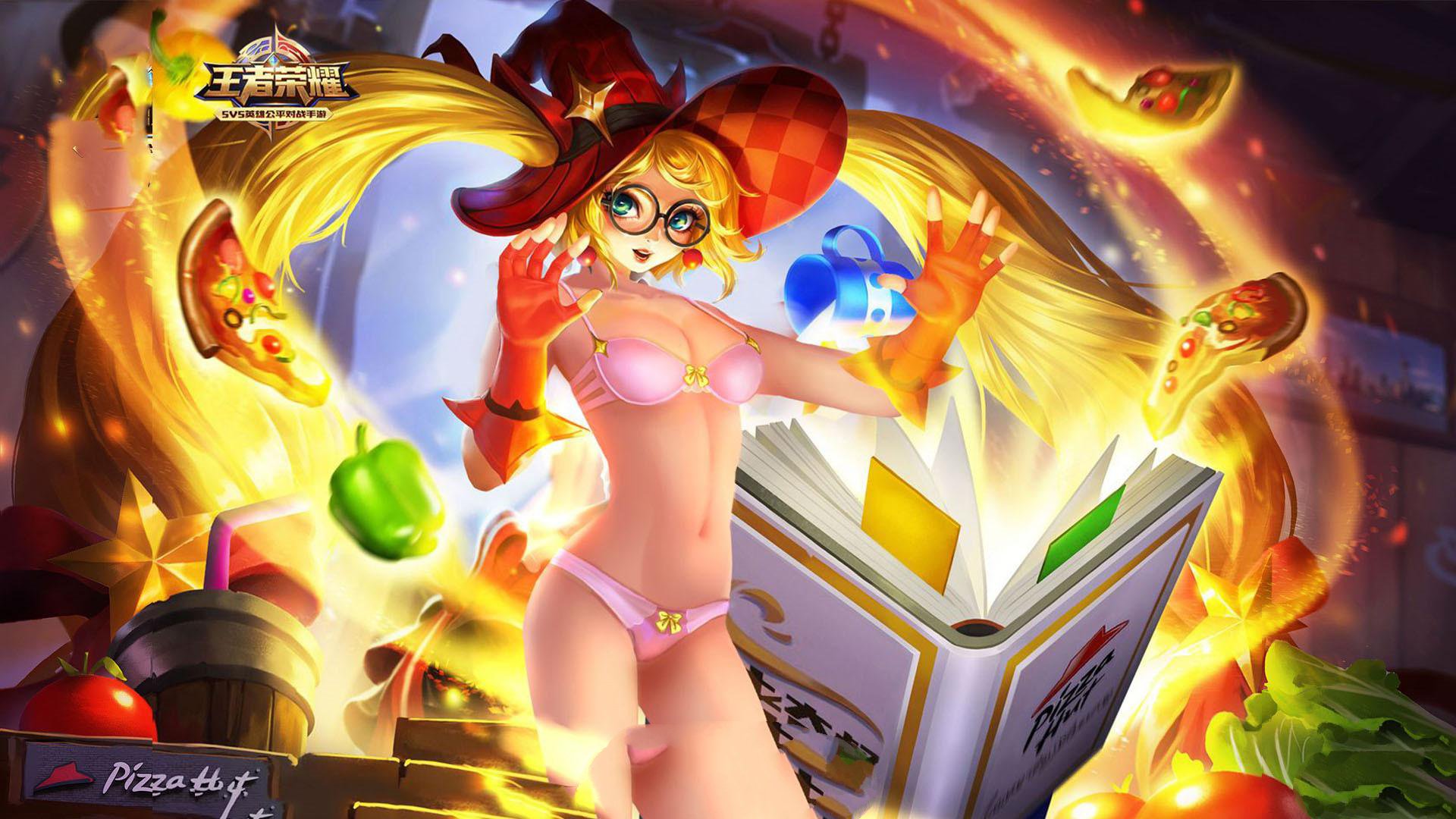 王者荣耀安琪拉去衣图怎么样_安琪拉去衣图片大全分享_求知软件网