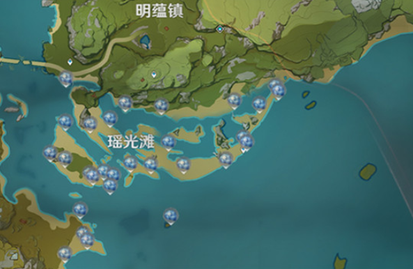 《原神》星落位置分布