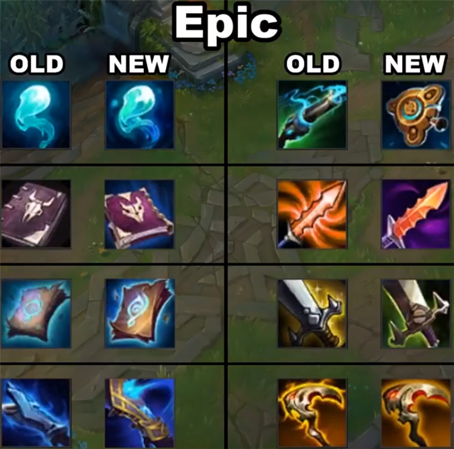 《LOL》s11赛季装备图标更新一览