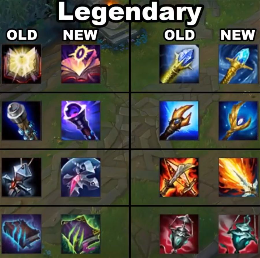 《LOL》s11赛季装备图标更新一览