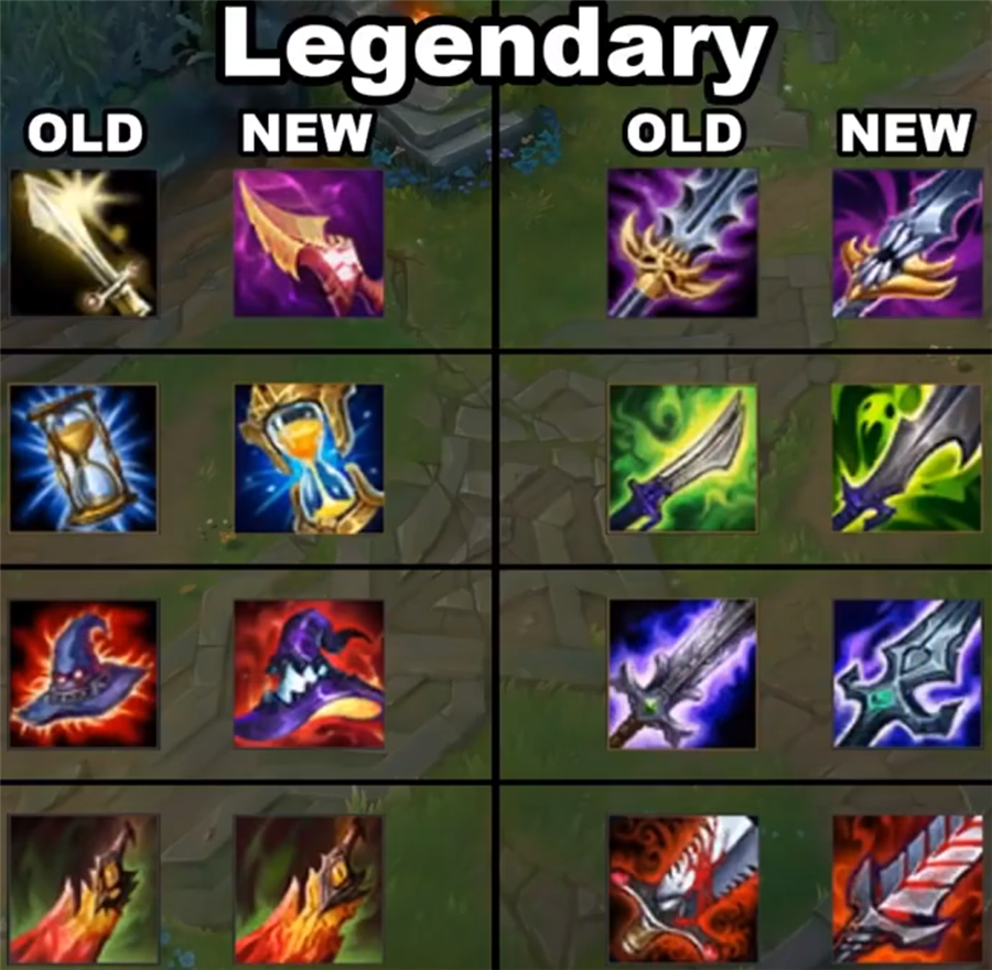 《LOL》s11赛季装备图标更新一览