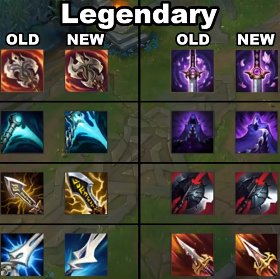 《LOL》s11赛季装备图标更新一览