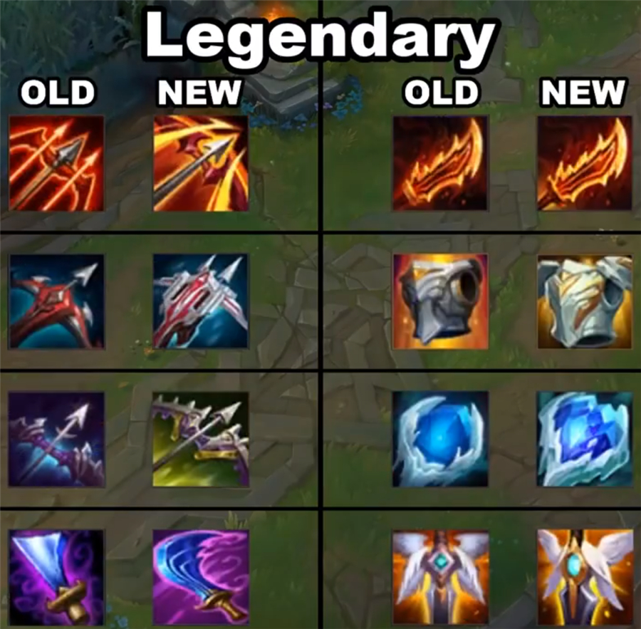 《LOL》s11赛季装备图标更新一览