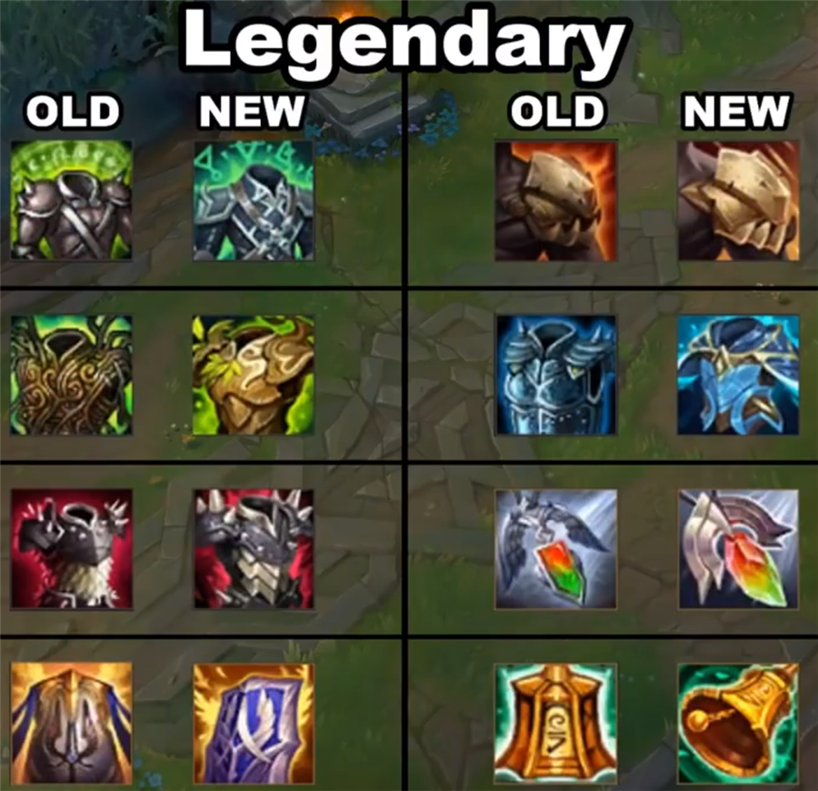 《LOL》s11赛季装备图标更新一览