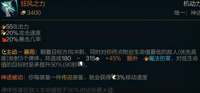 《LOL》金克丝神话装备怎么选