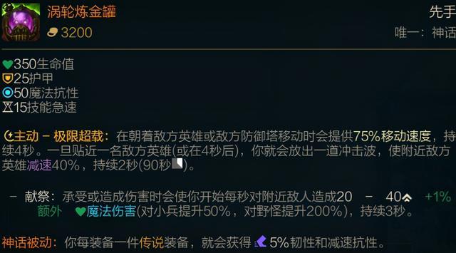 《LOL》炼金神话装备怎么选